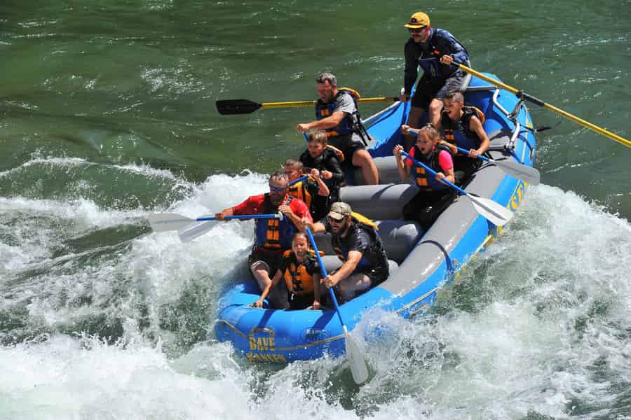 Jackson: Kleinboot-Witewater-Rafting auf dem Snake River. Foto: GetYourGuide