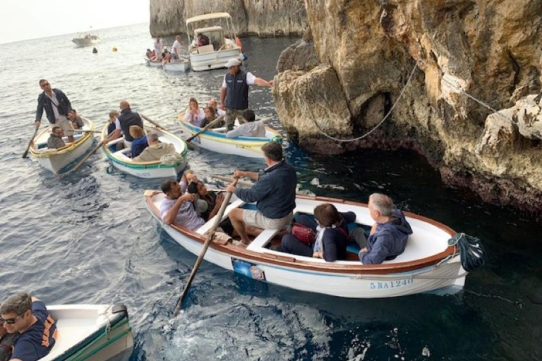 Desde Sorrento: Capri y Blue Grotto Day Tour