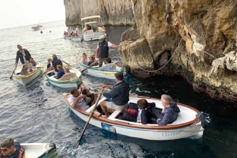 From Sorrento: Capri and Blue Grotto Day Tour
