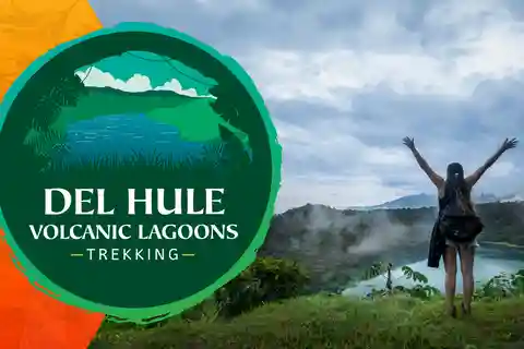 La Fortuna : Randonnée en petit groupe dans le cratère volcanique de Hule Lagoon