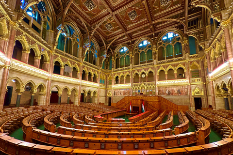 Budapest: Parliament Audio-Guided Tour with Optional Cruise Non-EU Citizens