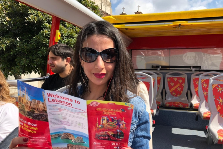 Beirut: recorrido turístico en autobús con paradas libres por la ciudadBoleto familiar Beirut 24 horas