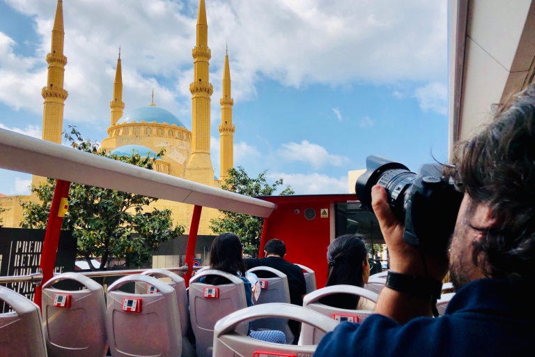 Beirut: recorrido turístico en autobús con paradas libres por la ciudadBoleto familiar Beirut 24 horas