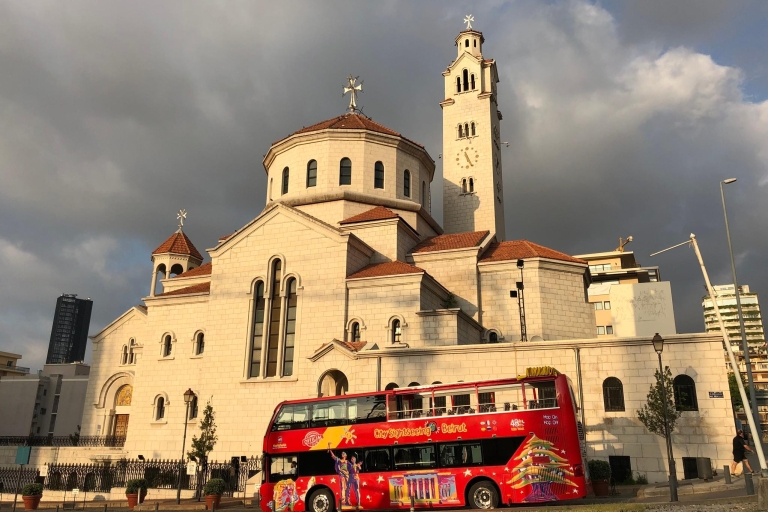Beirut: recorrido turístico en autobús con paradas libres por la ciudadBoleto de autobús de 24 horas