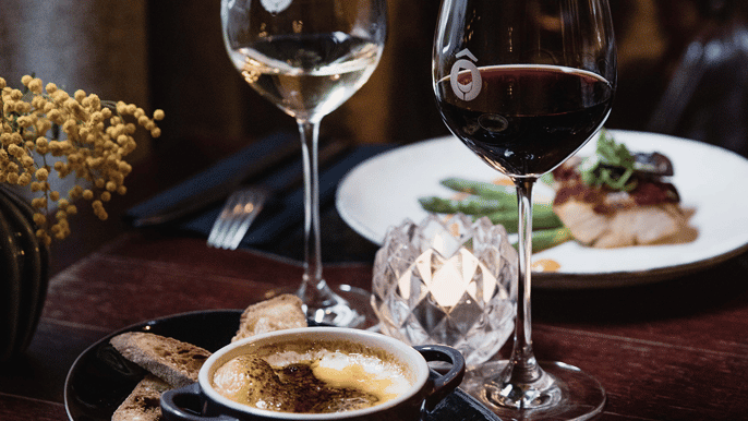 paris dinner with customized wine selection
