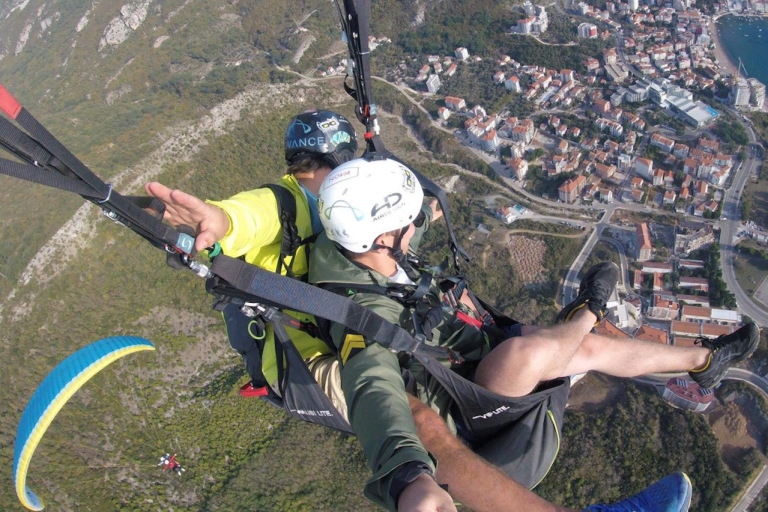Budva ou Petrovac : Expérience de parapenteExpérience de vol en parapente au Monténégro