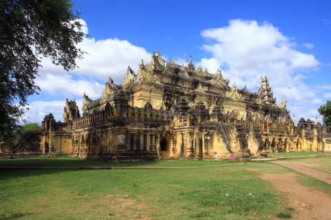 Desde Mandalay: viaje de un día completo a Sagaing, Inwa, AmarapuraDesde Mandalay: excursión de día completo a Sagaing-Ava-Amarapura