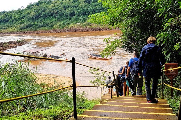 Depuis Foz do Iguaçu : chutes d’Iguazú et croisièreCroisière privée aux chutes argentines d’Iguazú