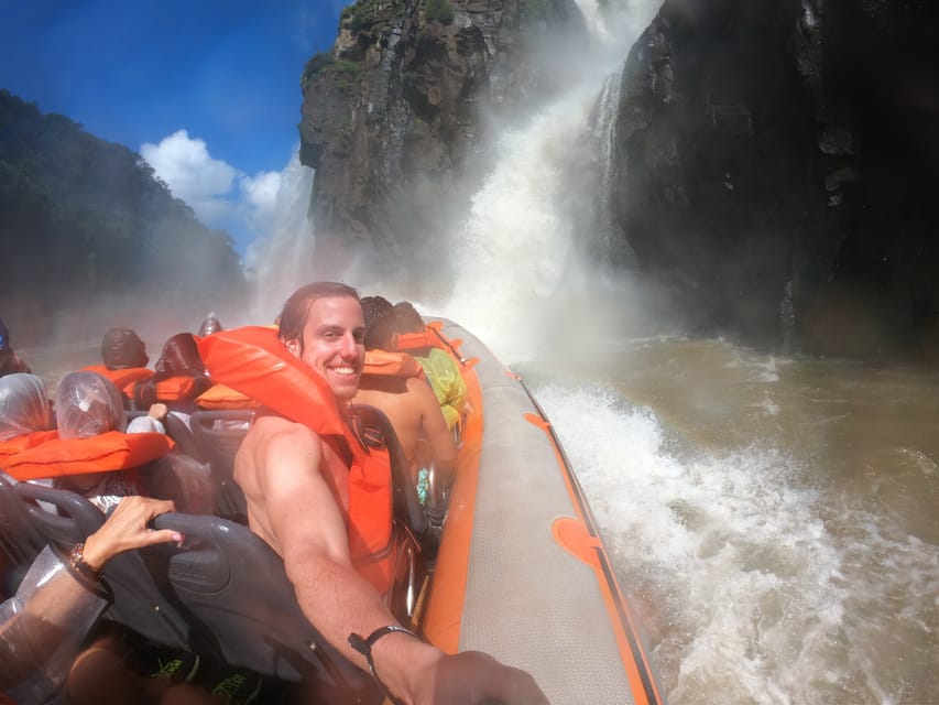 From Foz do Iguaçu Argentinian Iguazu Falls with Boat Ride GetYourGuide