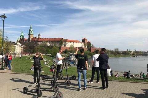 Tur med elektrisk skoter i Krakow