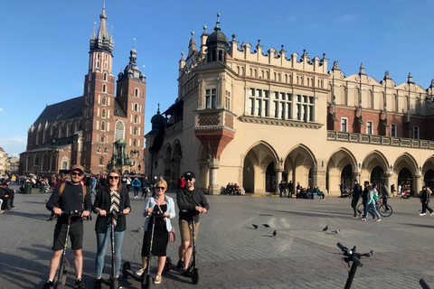 Tur med elektrisk skoter i Krakow