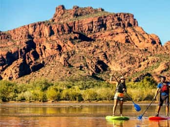 Phoenix & Scottsdale: Saguaro Lake Stand Up Paddleboard-Tour Phoenix & Scottsdale: Saguaro Lake Stand Up Paddleboard-Tour
