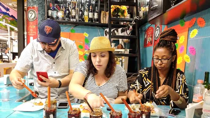 mexico city authentic downtown food tour