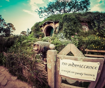 Desde Auckland Visita vespertina a Hobbiton