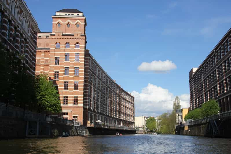 leipzig motorboot kanal sightseeing rundfahrt