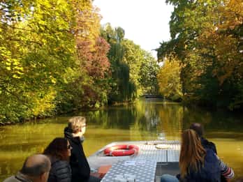 Leipzig: Sightseeing-Tour in den Kanälen per Motorboot Leipzig: Sightseeing-Tour in den Kanälen per Motorboot