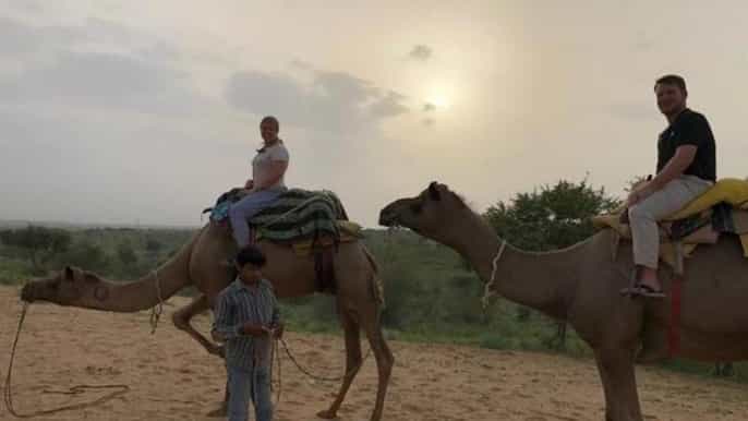 camel safari half day tour in jodhpur