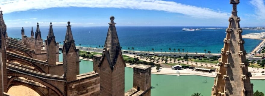 Palma de Majorque : Visite guidée de la vieille ville et visite guidée de la cathédrale