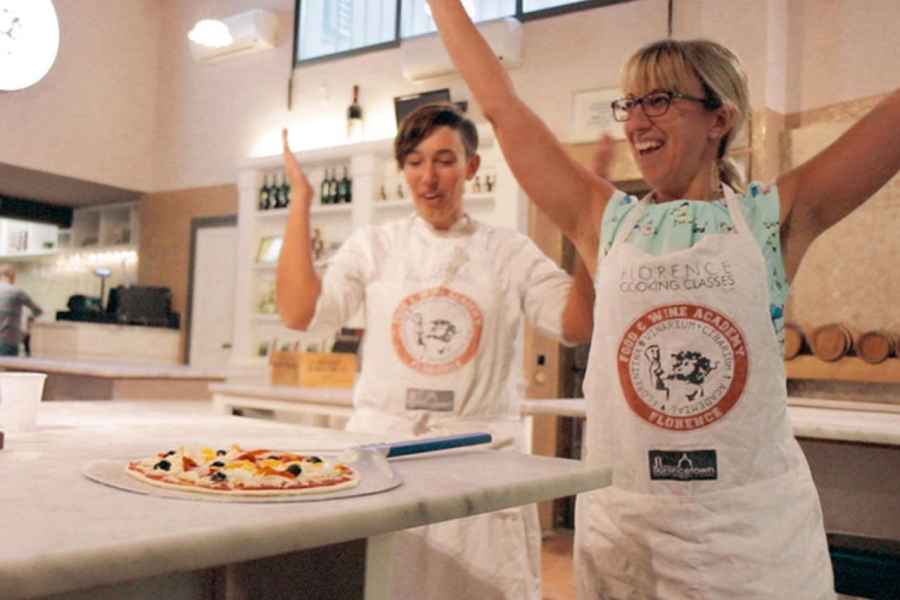 Pizza & Gelato: Kochkurs in Florenz