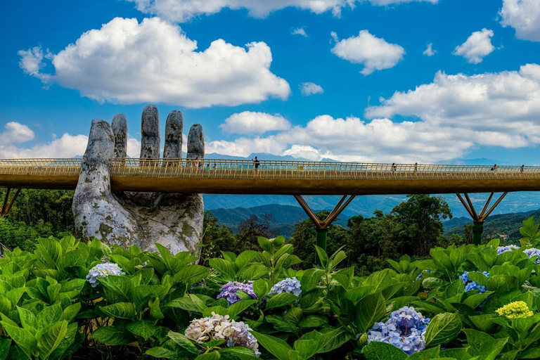 Excursion d'une journée au pont d'or des collines de Ba Na depuis Da Nang