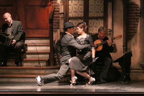 Buenos Aires : Spectacle de tango El Aljibe avec dîner facultatifSpectacle de tango uniquement