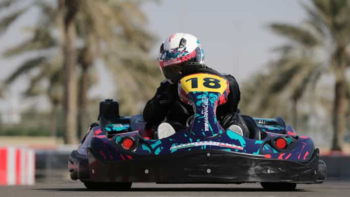 abu dhabi yas marina circuit kartzone