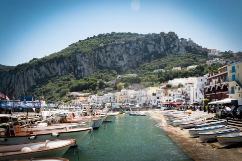 Excursión de un día a la isla de Capri desde RomaTour en francés
