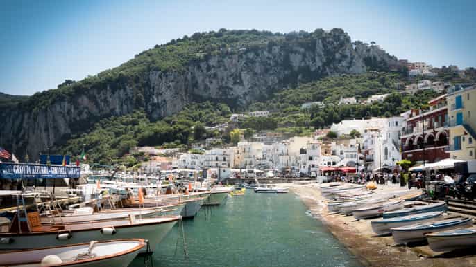 excursión de un día a la isla de capri desde roma