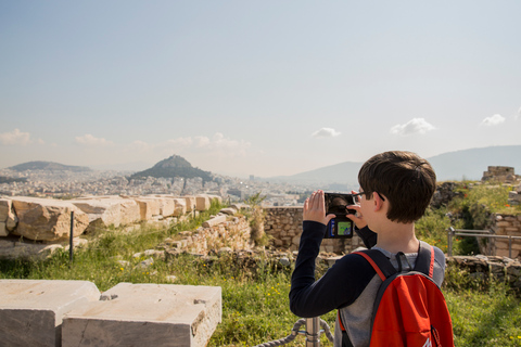 Atenas: Recorrido Mitológico para FamiliasAtenas: Visita mitológica para familias en francés