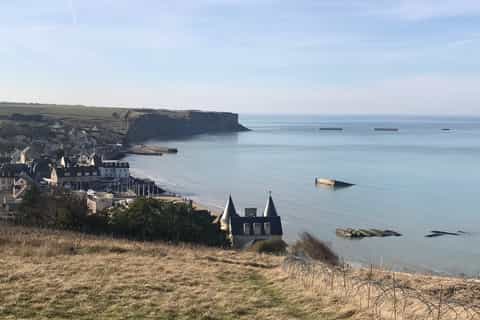 Normandy D-Day All Day Tour by Minibus from Paris