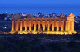 Palermo: Private Tagestour Agrigento und Türkenschanze