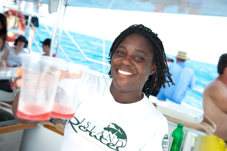 From Negril: Pelican Bar Catamaran Cruise