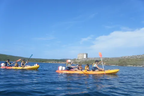Minorque : Excursion d'une demi-journée en kayak à Fornells
