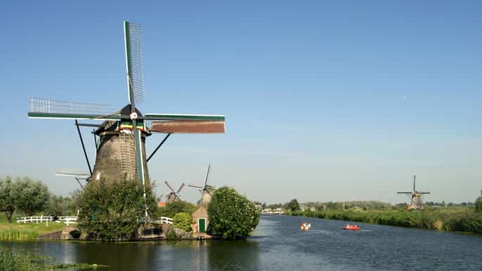 excursión privada de un día a rotterdam y molinos de viento holandeses