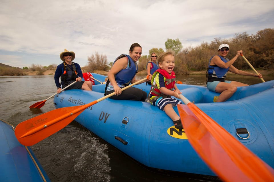 Scottsdale HalfDay Lower Salt River Rafting Tour GetYourGuide