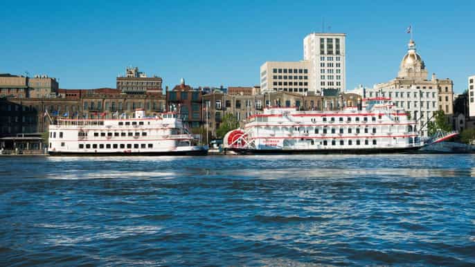 savannah riverboat cruise city tour combo