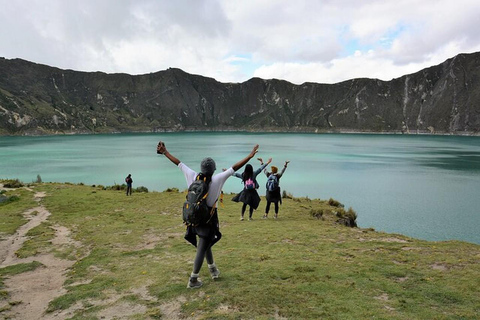 Da Quito: Tour di un giorno della laguna di Quilotoa con pranzo