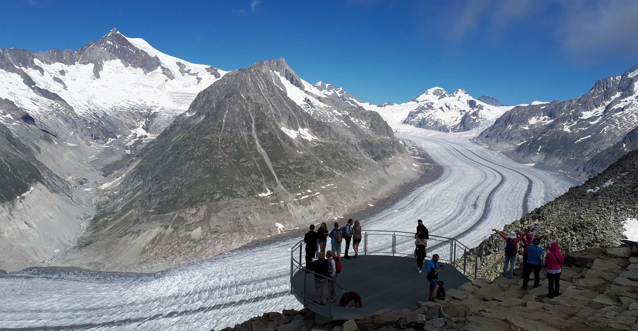 Aletsch Glacier, retourkabelblaadje naar Eggishorn - Housity