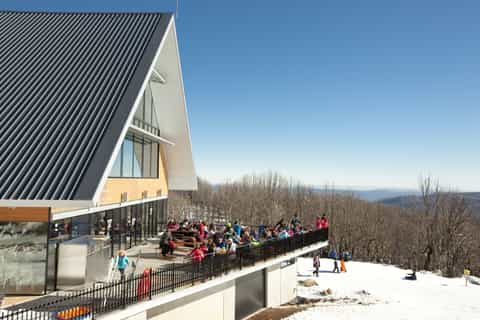 Lake Mountain Snow Tour