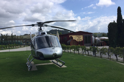 Florencia: tour en helicóptero hasta el cielo toscanoFlorencia: Hasta el helicóptero de Tuscan Sky