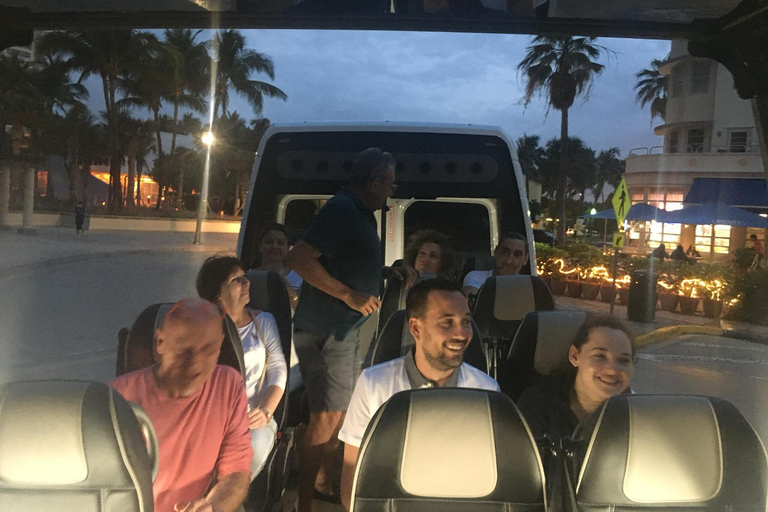 Miami: 2-Hour Guided Panoramic City Tour by Night Private Tour