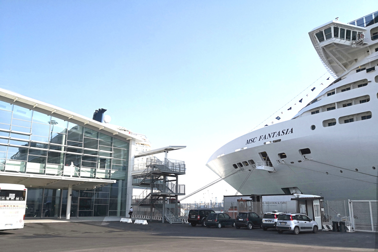 Rome: privétransfer naar FCO vanuit de haven van Civitavecchia