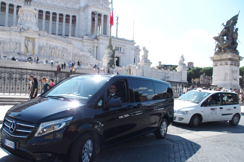 Rome: privétransfer naar FCO vanuit de haven van Civitavecchia