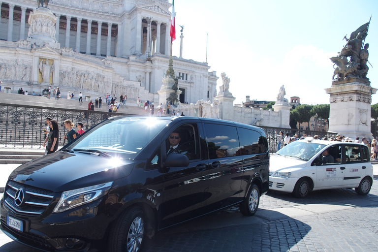 Rome : transfert privé vers FCO du port de Civitavecchia