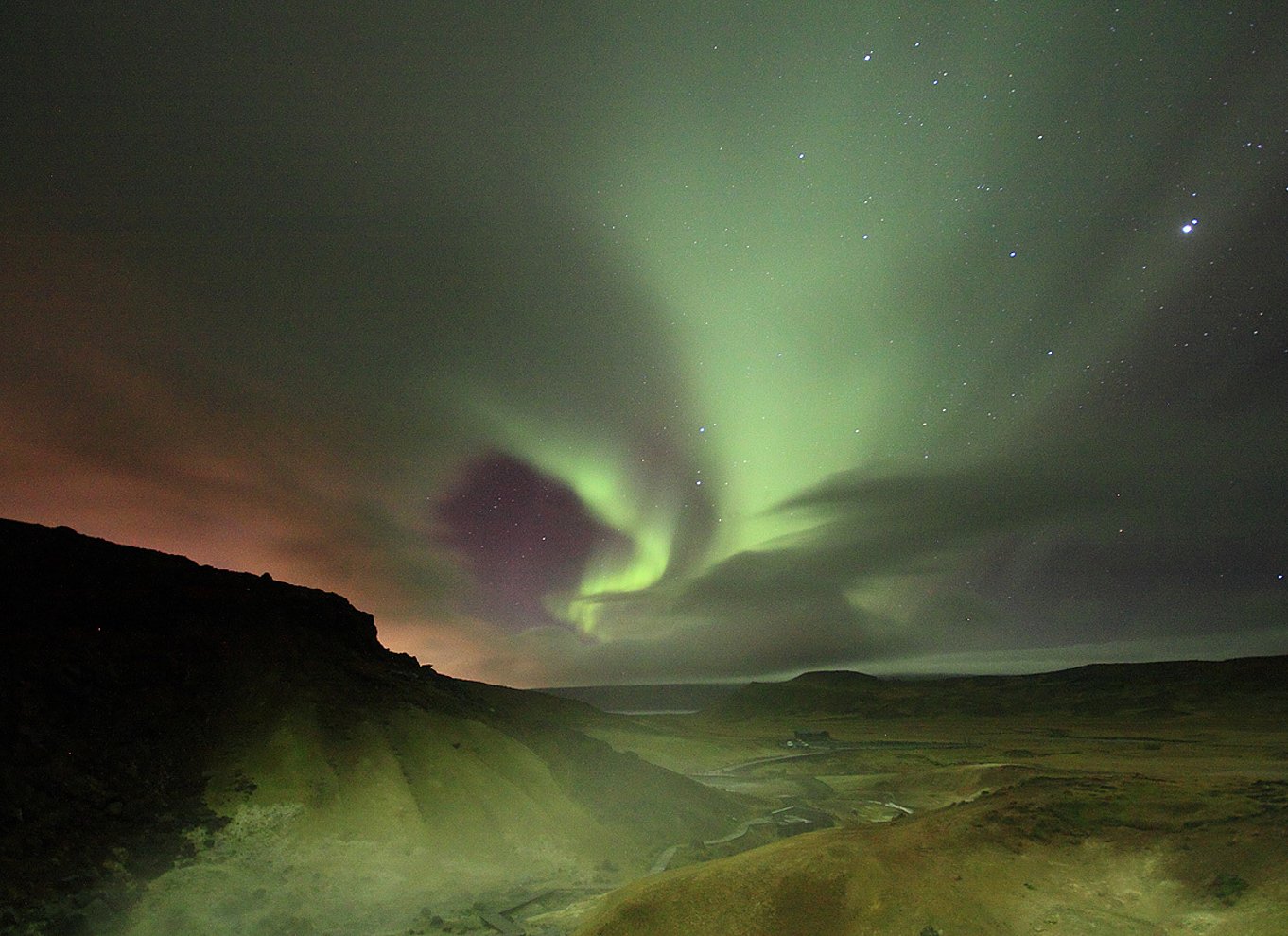 Reykjavik: Den gyldne cirkel og nordlys 4x4-tur