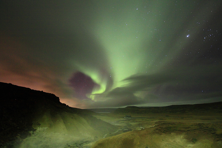 Reykjavik: circuit en cercle d'or et aurores boréales en 4x4