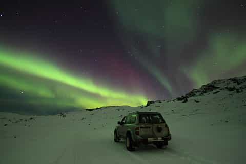 Reykjavik: Northern Lights and Secret Lagoon Trip