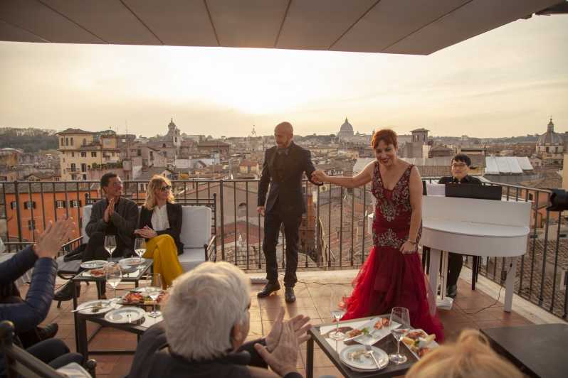 Rome : Spectacle d'opéra sur le toit d'un bar