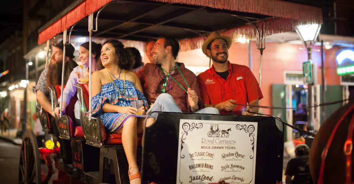 New Orleans: History and Haunts Carriage Ride Night Tour
