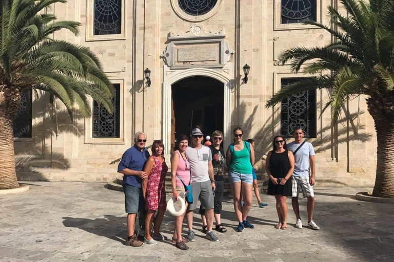 Heraklion: tour guiado pela cidade e ingresso para o Palácio de Knossos